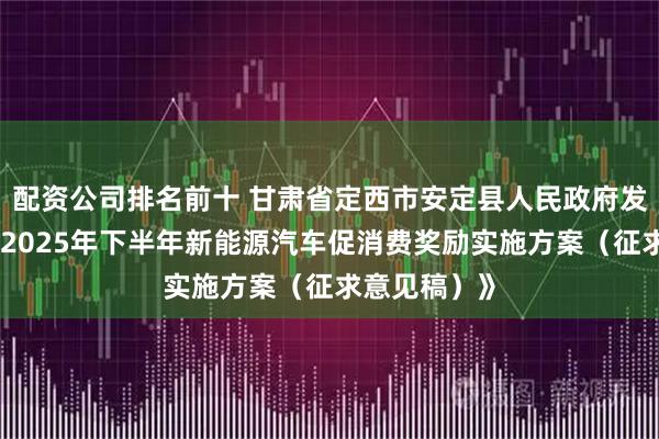 配资公司排名前十 甘肃省定西市安定县人民政府发布《定安县2025年下半年新能源汽车促消费奖励实施方案（征求意见稿）》